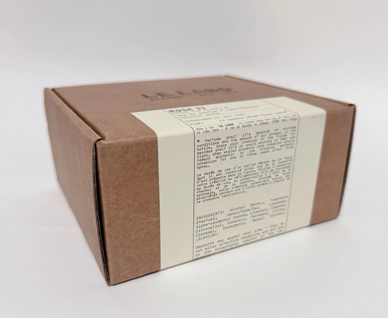 Rose 31 by Le Labo Eau De Parfum 3.4oz/100ml - New Box