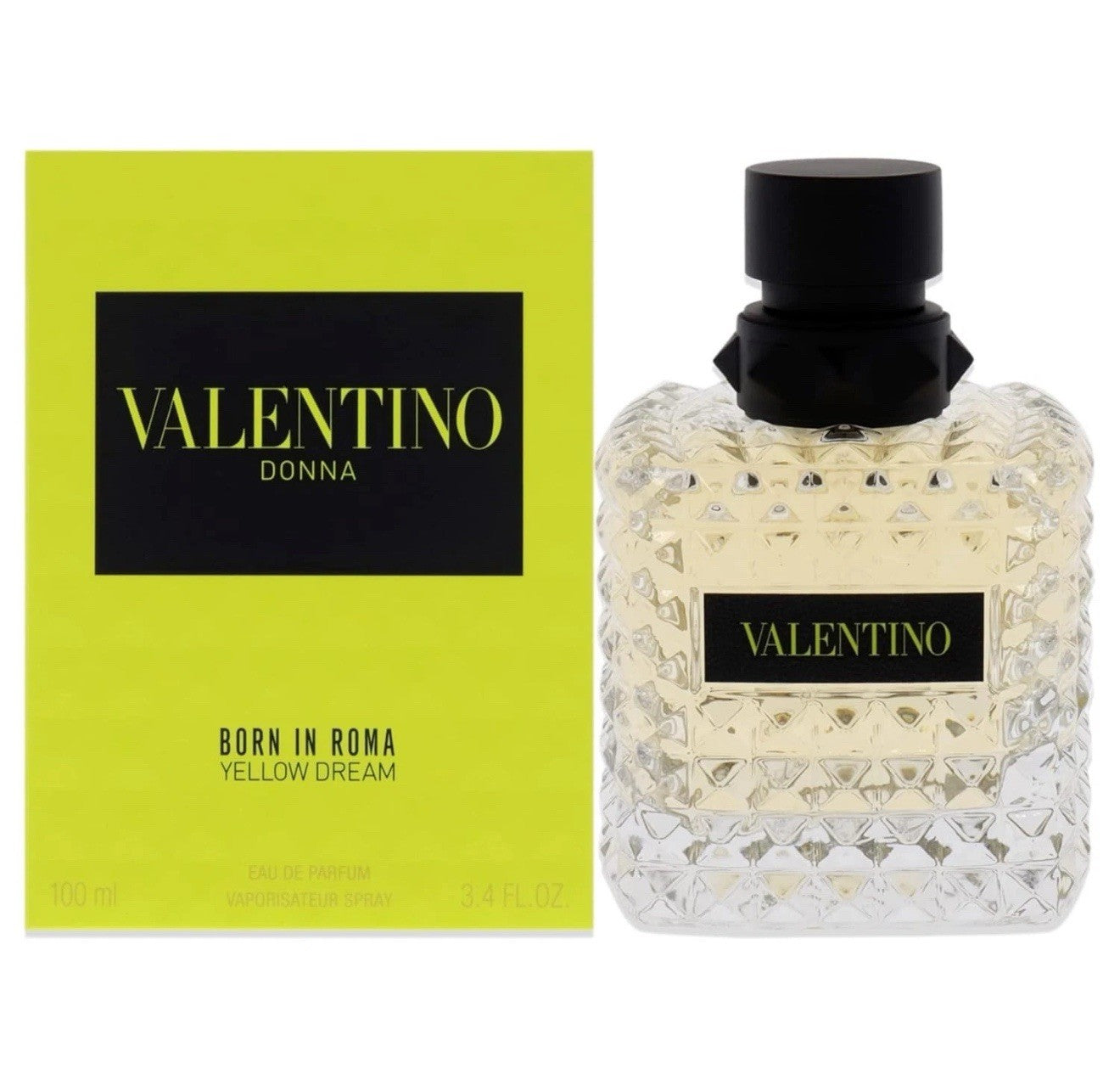 VALENTINO DONNA BORN IN ROMA YELLOW DREAM EAU DE PARFUM 100ML/3.4 FL OZ SEALED