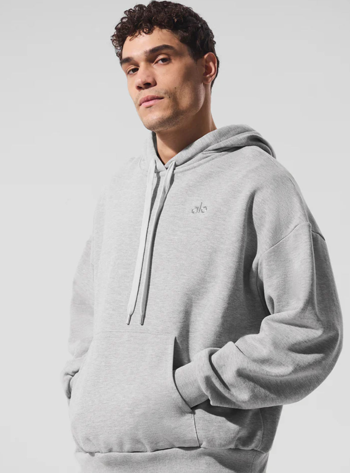 Alo Hoodie Sweatshirt Grey