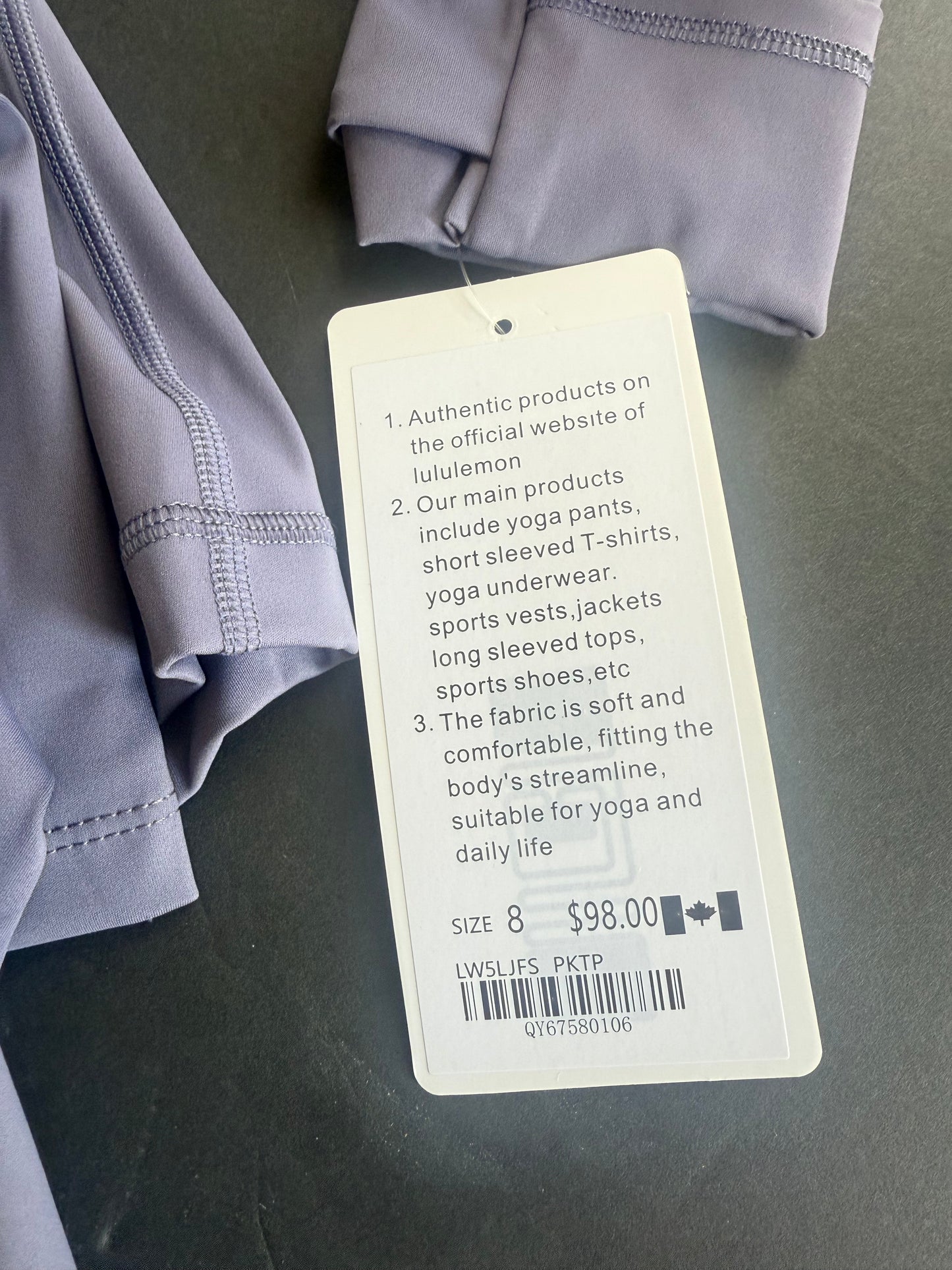 Lululemon 2 Piece Set – Leggings and Jacket