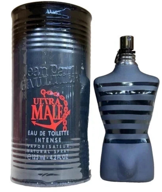 Ultra Male by Jean Paul Gaultier Edt Intense  4.2 oz 125 ml