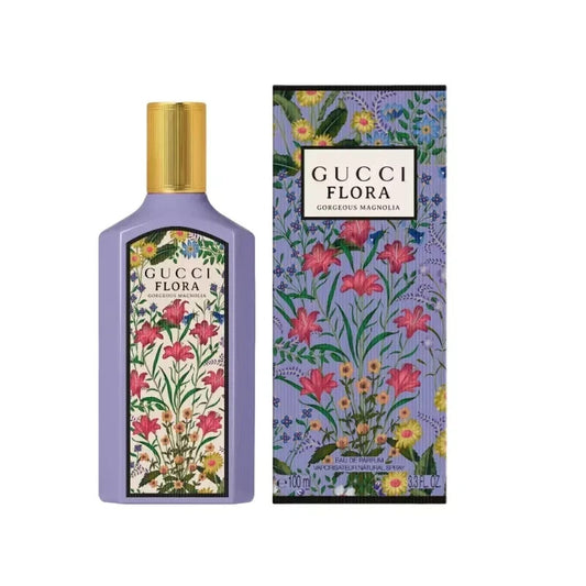 💜 Gucci Flora Gorgeous Magnolia EDP – 3.3 oz / 100ml 💜