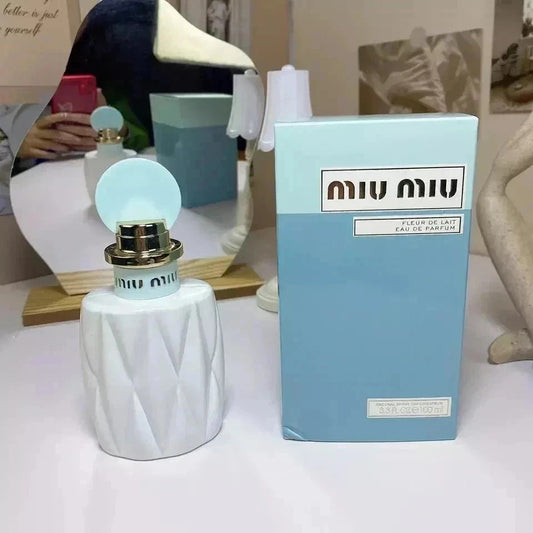 Miu Miu Fleur De Lait by Miu Miu Eau De Parfum 3.3 oz 100 ml Perfume