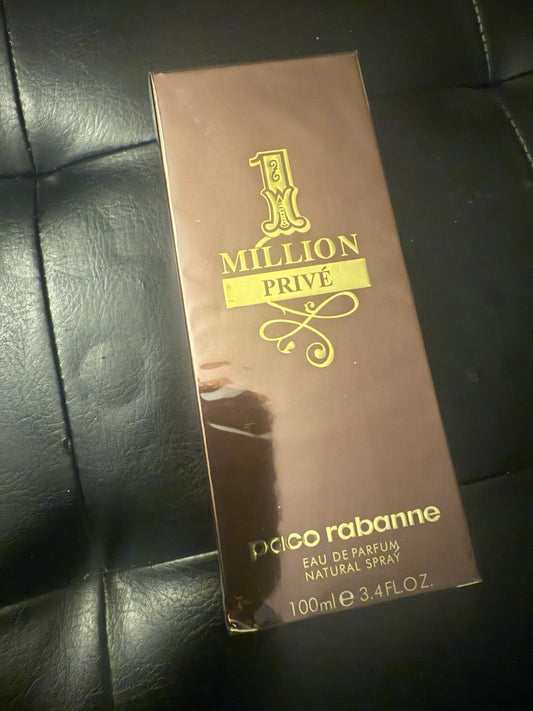 1 Million Prive By Paco Robanne For Men 3.4 OZ / 100ML Eau De Parfum