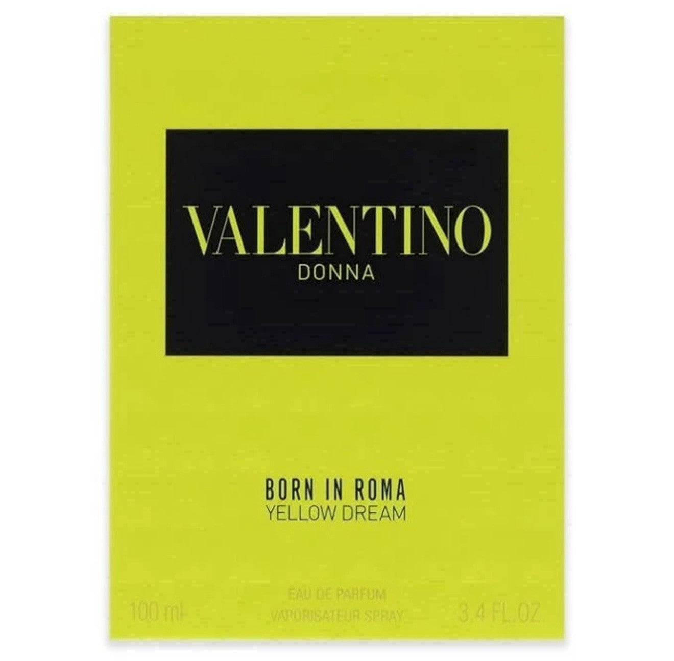 VALENTINO DONNA BORN IN ROMA YELLOW DREAM EAU DE PARFUM 100ML/3.4 FL OZ SEALED