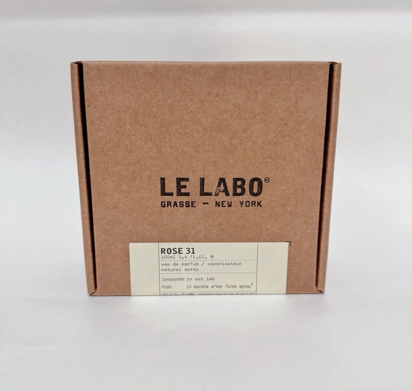 Rose 31 by Le Labo Eau De Parfum 3.4oz/100ml - New  Box
