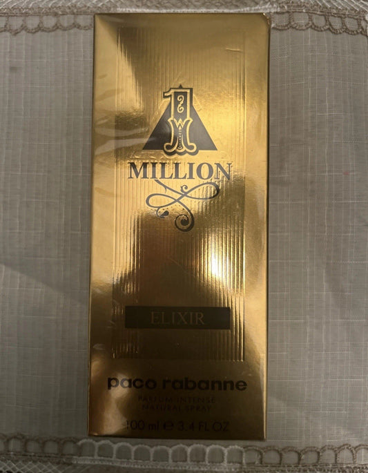 1 Million Elixir by Paco Rabanne 3.4 oz (100ml) Parfum Intense Spray for Men