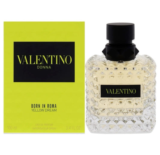 VALENTINO DONNA BORN IN ROMA YELLOW DREAM EAU DE PARFUM 100ML/3.4 FL OZ SEALED