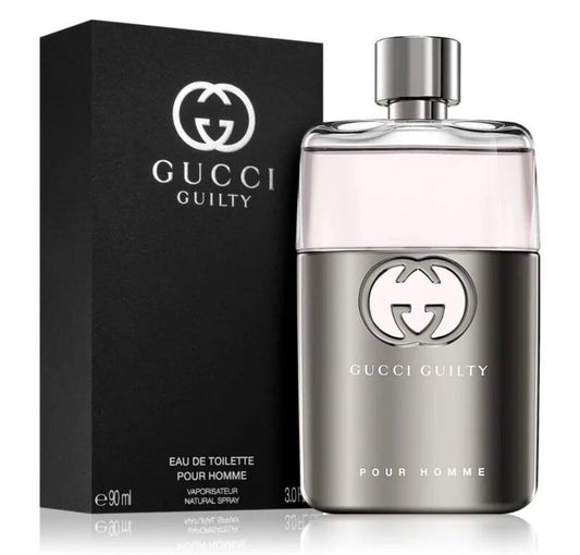 Gucci Guilty Pour Homme by Gucci | 3 oz EDT Spray for Men | New & Sealed Box!