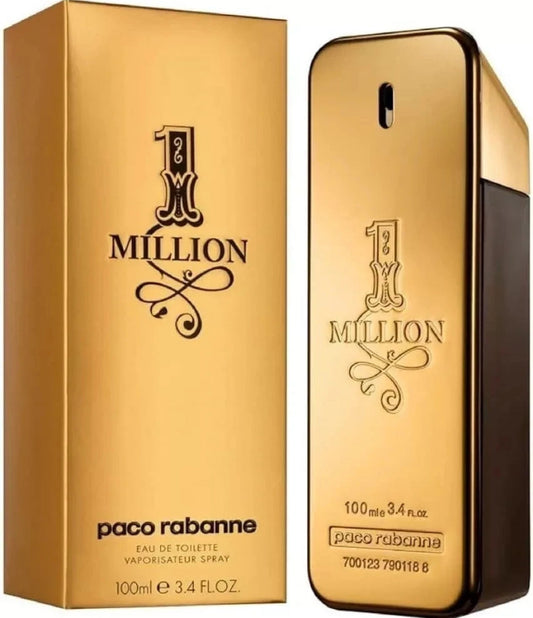 One Million By Paco Rabanne EDT Spray 100 ml / 3.4 Fl Oz Men Perfume
