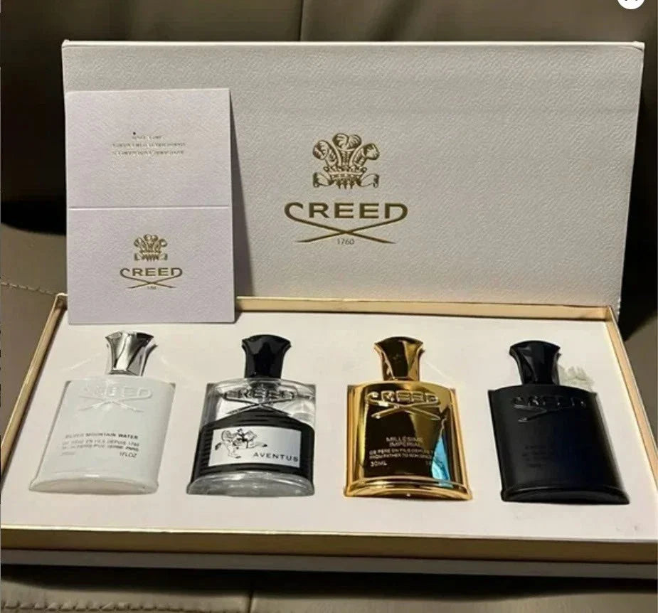 Luxury EDP Collection 4-PACK FRAGRANCE SET by CREED 👑🔥 ICONIC • RARE
