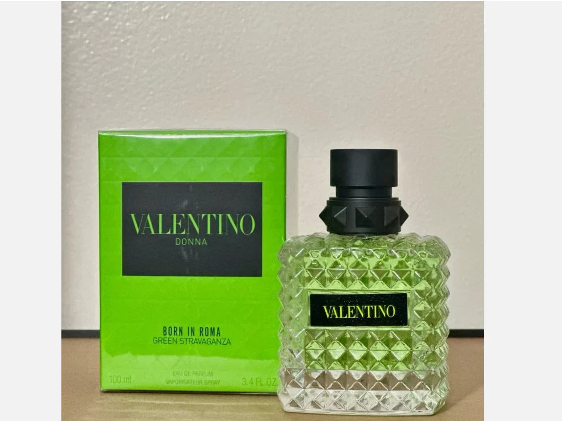 Valentino Women's Born in Roma Green Stravaganza EDT Spray 3.4 oz Fragrances