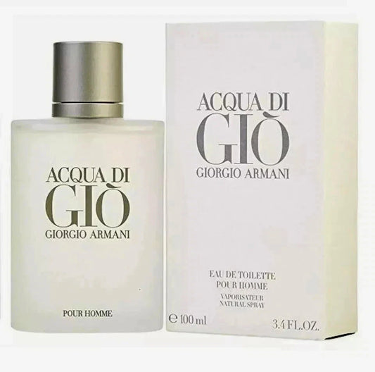 Acqua Di Gio Pour Homme By Giorgio Armani 3.4oz/ 100ml, EDT Spray