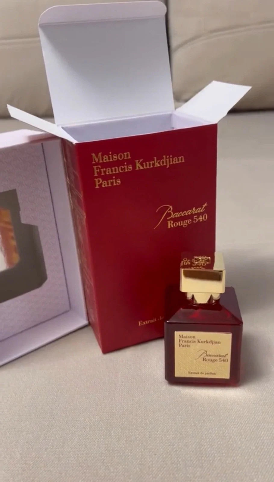 Maison Francis Kurkdjian Baccarat rouge 540 eau de parfum spray 2.4 oz / 70 ml